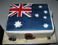 Bronwyn's Australia Day cake