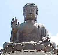 The Big Buddha on Lantau Island