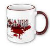 Blood spatter mug