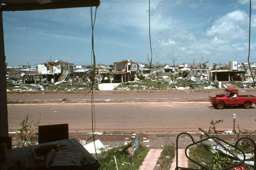 Xmas day 1974  in Darwin.