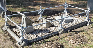 Grave of Sarah Grist nee Dudley and Ethel Neale nee Grist.