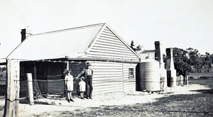 House where Charles Mann and Ellen Lyons lived in Creswick, Victoria.