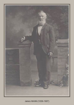 James Mann 1836 to 1907.