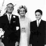 Diana's parents, Merlyn and Tom Mann, and her brother, Dale Mann, of South Caulfield.