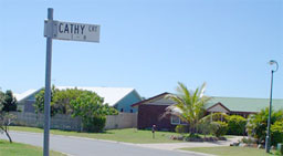 Housing estate at Slade Point.