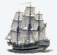 Convict vessel the Neptune.