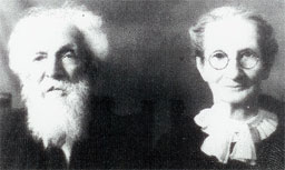 Robert Canet with wife Elizabeth nee Montgomery.