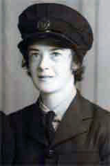 Valerie (nee Dudley) Carnegie during World War Two.