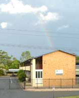 Rainbow over Mackay State High School