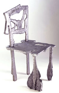Die cast chair