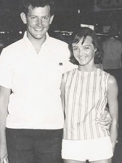 David Molesworth and Diana.