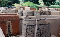 Houses in Burkina Faso