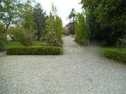 Fallgrove House garden, the home of convict Kennedy Murray junior in Tasmania.