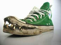 Just what everyone needs, a shoe with teeth