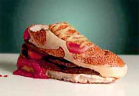 Hamburger shoe