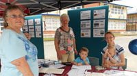 Registration at Mackay State High School during open day