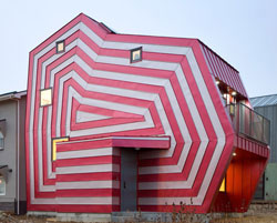 Lollipop house designed by Moon Hoon