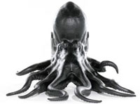 The octopus chair head on - but rear view