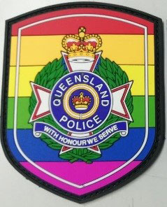 Police Pride badge.