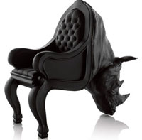 Comfortable rhinocerus chair