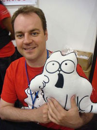 Simon Tofield, creator of Simon's Cat