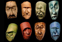 Toilet rolls as troll faces by Junior Fritz Jacquet